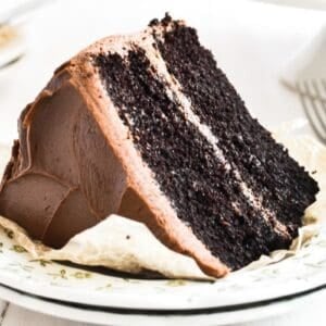 A slice of Ina Garten's perfect chocolate cake