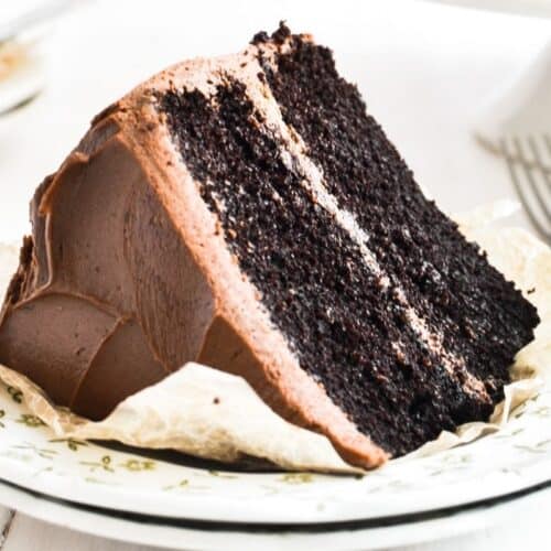A slice of Ina Garten's perfect chocolate cake